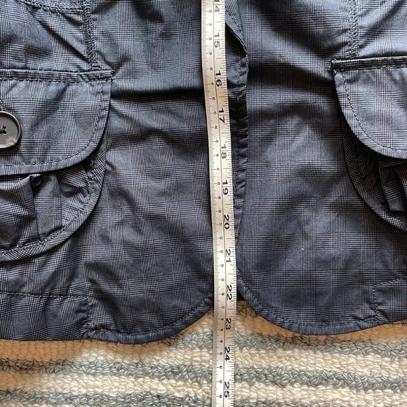 Banana Republic Dark Blue Blazer Jacket Size 4 - Picture 11 of 13